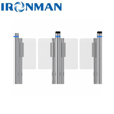 کیفیت  Speed Gate Turnstile with 10mm Acrylic, Swing Turnstile For Hospitals / Hotels کارخانه