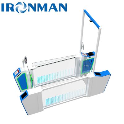 کیفیت  High-Security AB Interlocking Turnstile Door System - 3D Anti-Piggyback Access Control for Data Centers & Government Buildings کارخانه