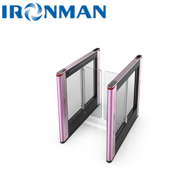 مواد آلومینیوم آلیاژ بدن ماشین Smart Swing Barrier Gate Turnstile Entrance Turnstile Access Control System سیستم کنترل دسترسی به دور چرخ