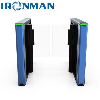 درب گردان سرعت خودکار عبور سریع ضد دنباله‌روی اداری امنیت بالا RFID فلزی داخلی و خارجی